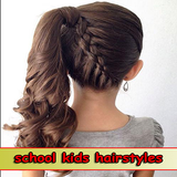 École Kids coiffures icône