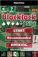 BlackJack - J Slot Plakat