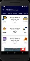 Basketball NBA Schedule & Scores screenshot 1