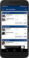 پوستر Football NFL Schedule & Scores