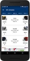 Football NFL Schedule & Scores imagem de tela 1