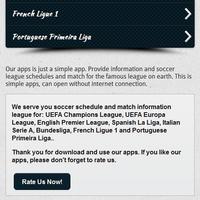Soccer League Match Fixtures capture d'écran 2