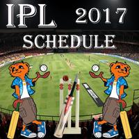 IPL Schedule 2017 Affiche