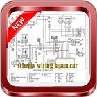 Scheme Wiring Japan Car icône