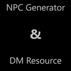 D&D 5E NPC Generator and DM Re icono