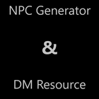 Icona D&D 5E NPC Generator and DM Re