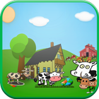 Cow Game for Kids أيقونة