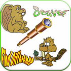 Beaver Game for Kids Different icon