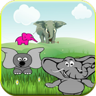 Elephant Game for Kids icône