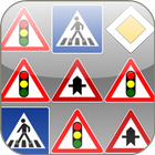 Traffic Signs Puzzle Threes icône