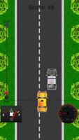 2D Car Games Taxi Affiche