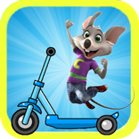 chuck e cheese scooter games