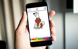 Kids Coloring Scooby Dog スクリーンショット 2