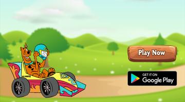 Scooby Dog Racing Game پوسٹر
