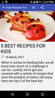 Kids Recipes Pro 포스터