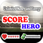 Unlimited Money & Energy for Score Hero Prank Tool icône