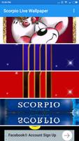 Scorpio Live Wallpaper capture d'écran 1