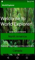 World Explorer App Poster