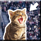 Kitty in the Crowd icon