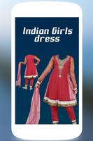 Indian Girls photo dress Plakat