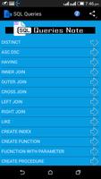 SQL Queries Note syot layar 1