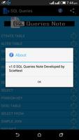 SQL Queries Note syot layar 2