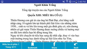 Truyện Ma Người Khăn Trắng 2 截图 2