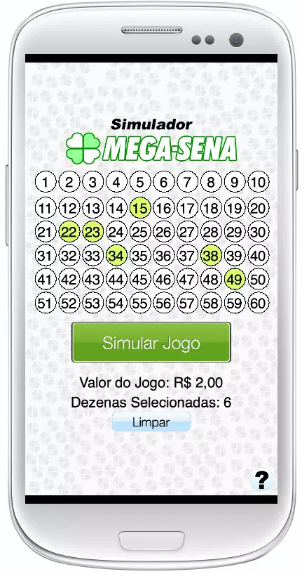 Simulador da Mega-Sena - Só Matemática