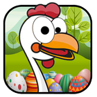 chicken eggs game icono