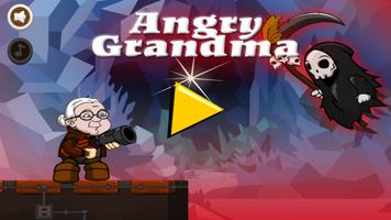 Grandma Super Angry Poster