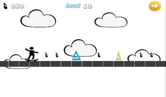 StickMan Go Hero: Eighth Note スクリーンショット 1