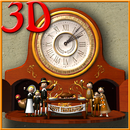 Thanksgiving Animated Clock 3D APK