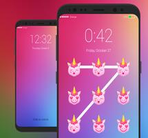 Pony Lock Screen Little UNICORN Emoji ảnh chụp màn hình 2