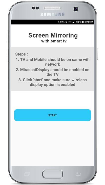 Screen Mirroring S8 For Smart Tv Android Apk