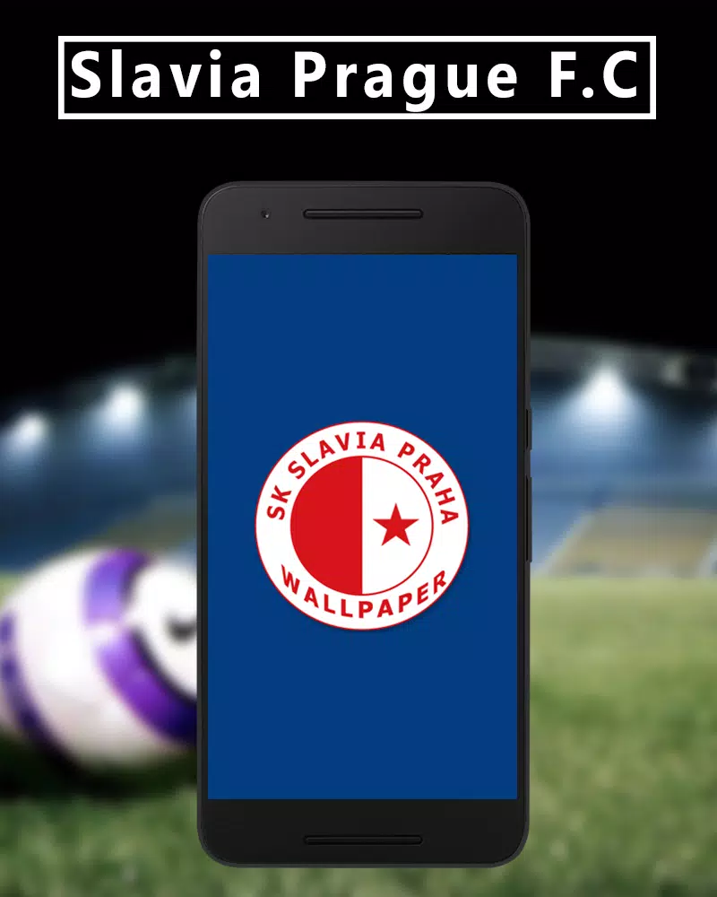 Download wallpapers SK Slavia Praha, 4k, logo, material design