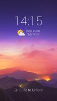 Beautiful Sky Theme ScreenLock captura de pantalla 2