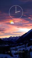 Sunset  Theme ScreenLock screenshot 1
