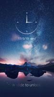 Starry Sky Theme ScreenLock poster
