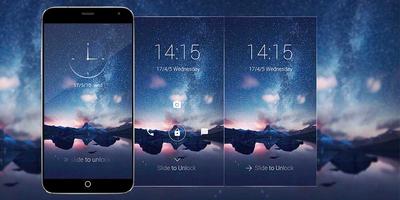 Starry Sky Theme ScreenLock screenshot 3