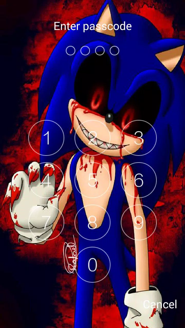 Sonic.exe Lock Screen HD APK for Android Download