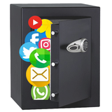locker app Serrure master screen wallpapers for u simgesi