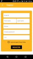 PHP Cabs - Scripts Mall Cabs Driver App capture d'écran 1