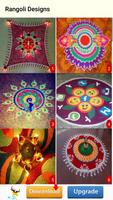 Creative Rangoli(kolam) Design پوسٹر