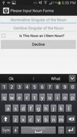 Latin Noun Decliner screenshot 1