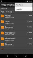 sdcard File Manager Affiche