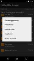 sdcard File Manager تصوير الشاشة 2