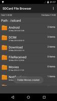 sdcard File Manager تصوير الشاشة 3