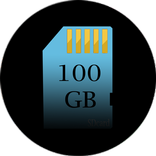 100 GB SD Card storage