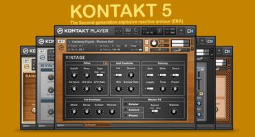 Poster KONTAKT 5 - Creat,remix & share your music