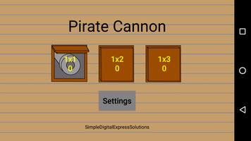 Pirate Cannon Affiche